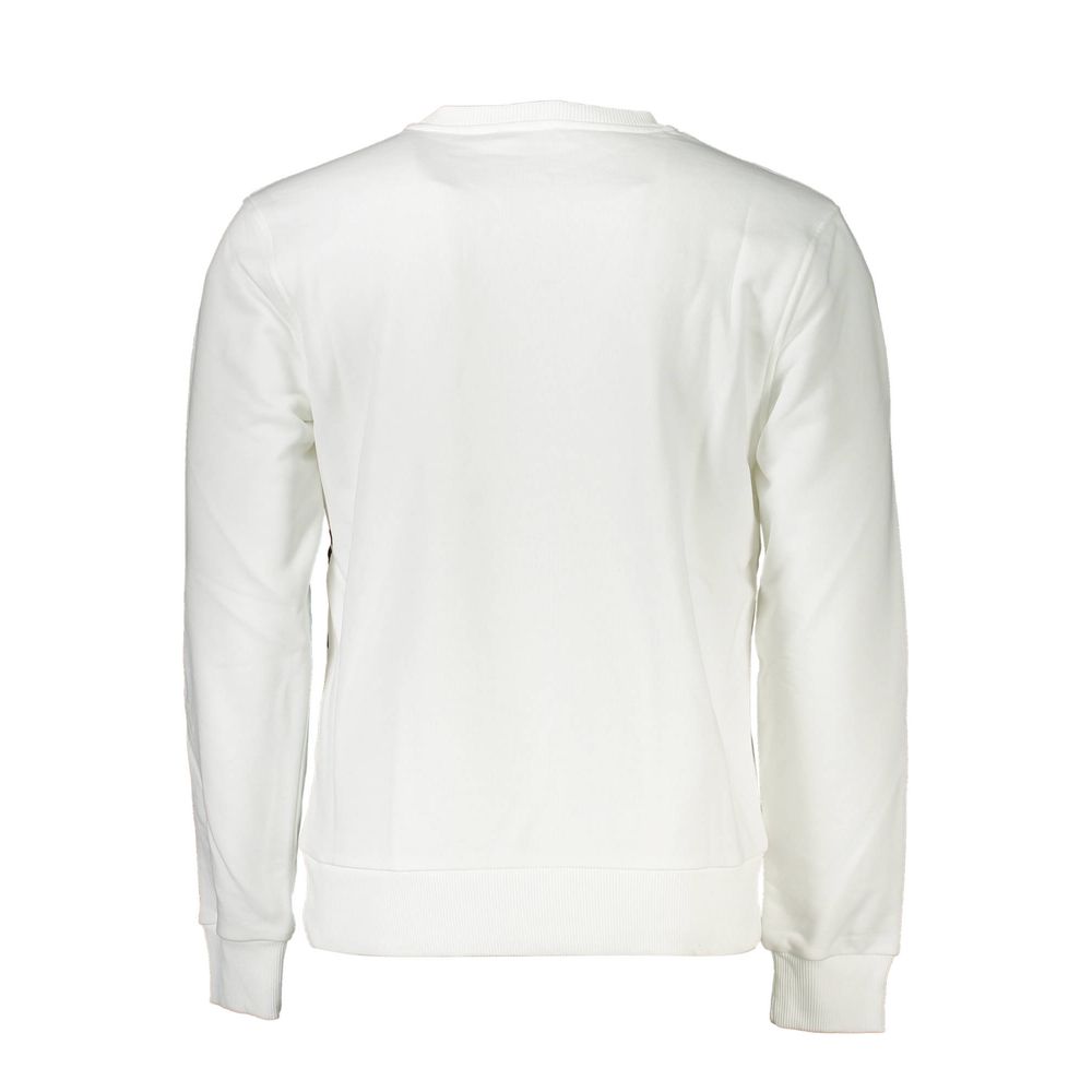 Pull en coton blanc Cavalli Class pour homme