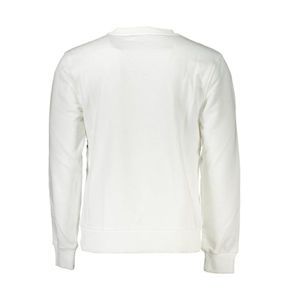 Cavalli Class witte katoenen herensweater