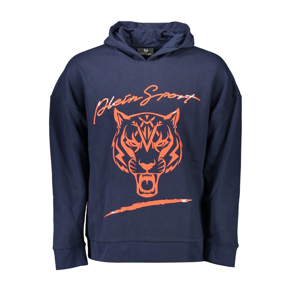 Pull en coton bleu pour homme Plein Sport