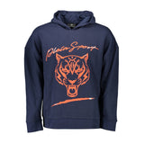 Pull en coton bleu pour homme Plein Sport