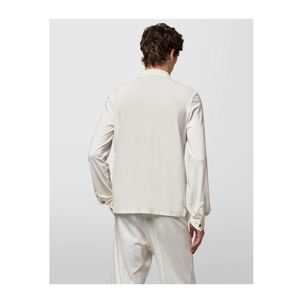 Chemise en coton blanc Alpha Studio