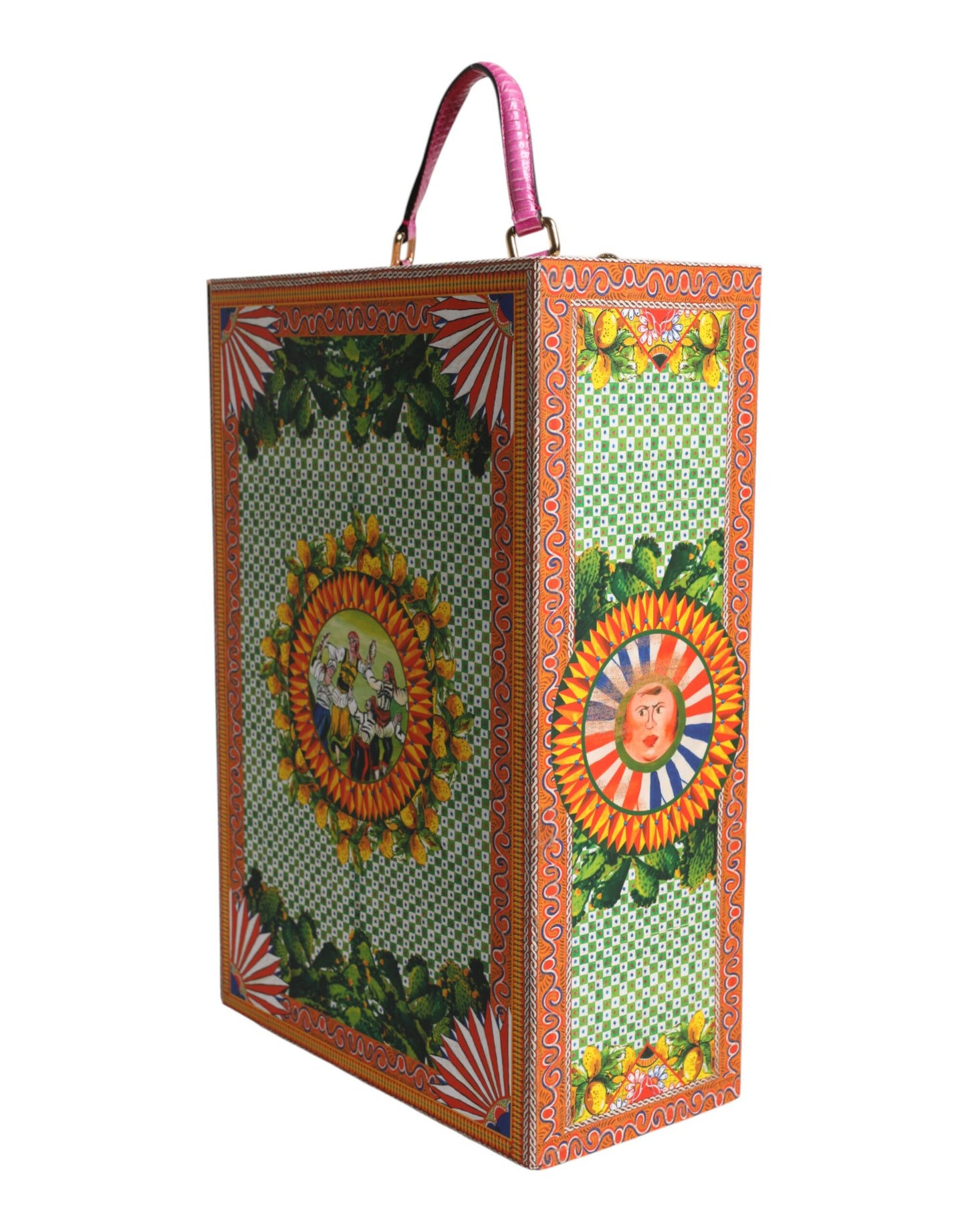 Dolce & Gabbana Roze Jurk Keramiek Porselein Mode Leer Sicilië Poppen