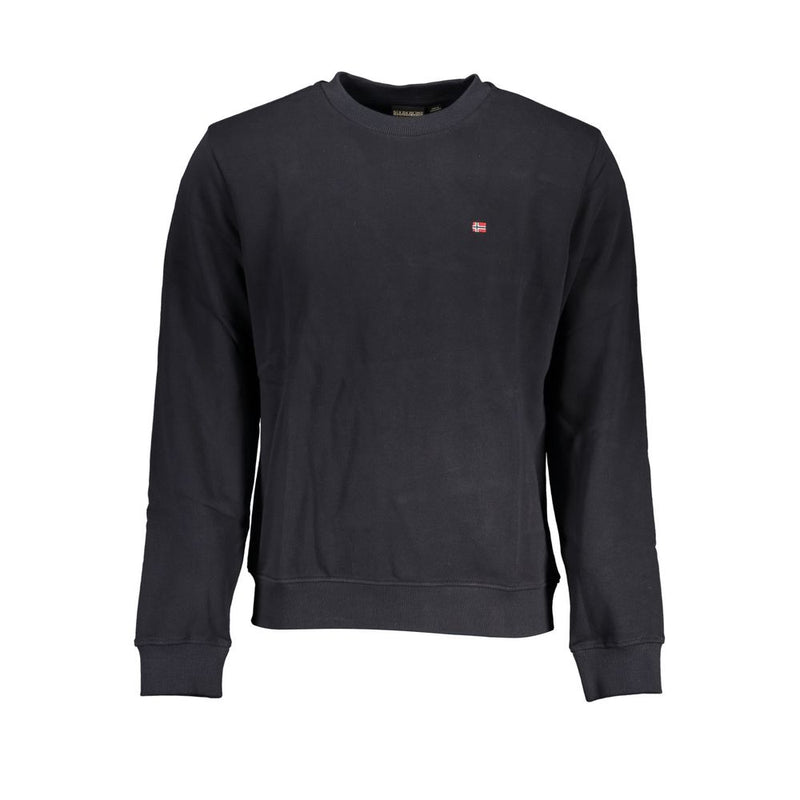 Pull en coton noir pour homme Napapijri