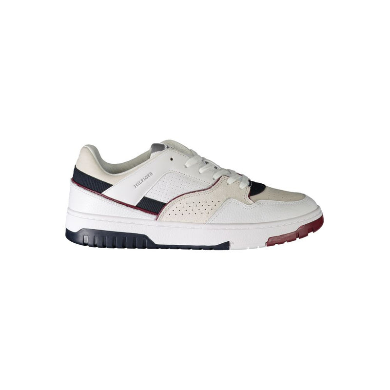 Baskets Tommy Hilfiger Blanches en Polyéthylène pour Hommes