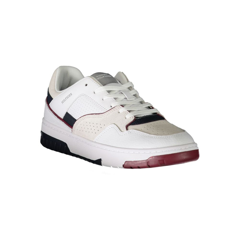 Baskets Tommy Hilfiger Blanches en Polyéthylène pour Hommes