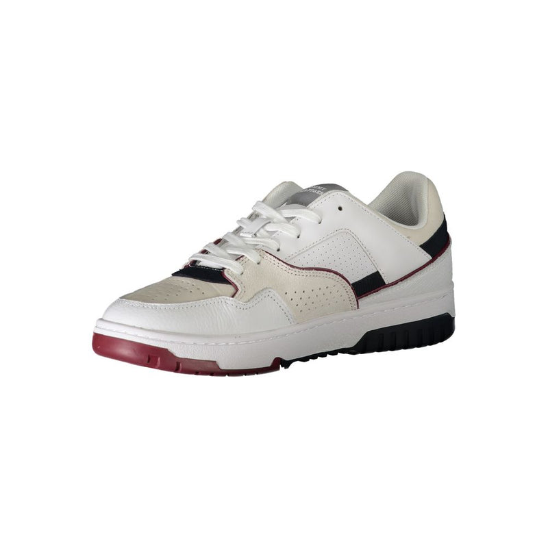 Baskets Tommy Hilfiger Blanches en Polyéthylène pour Hommes