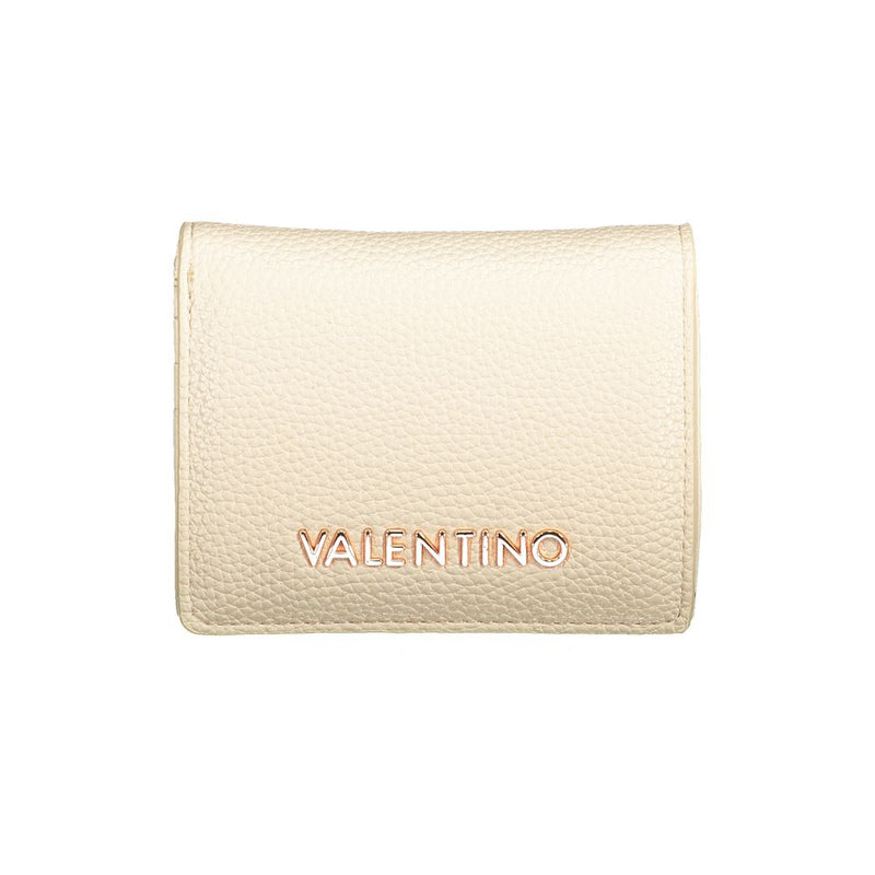 Portefeuille Beige en Polyéthylène Mario Valentino - Élégant et Pratique