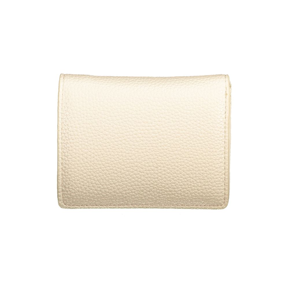 Portefeuille Beige en Polyéthylène Mario Valentino - Élégant et Pratique