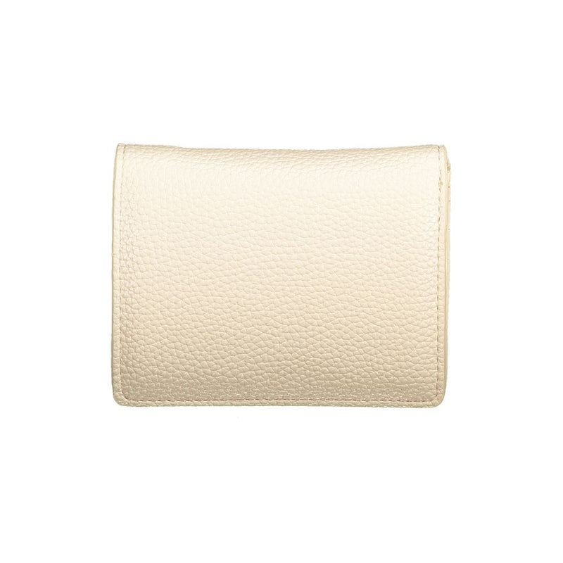 Portefeuille Beige en Polyéthylène Mario Valentino - Élégant et Pratique