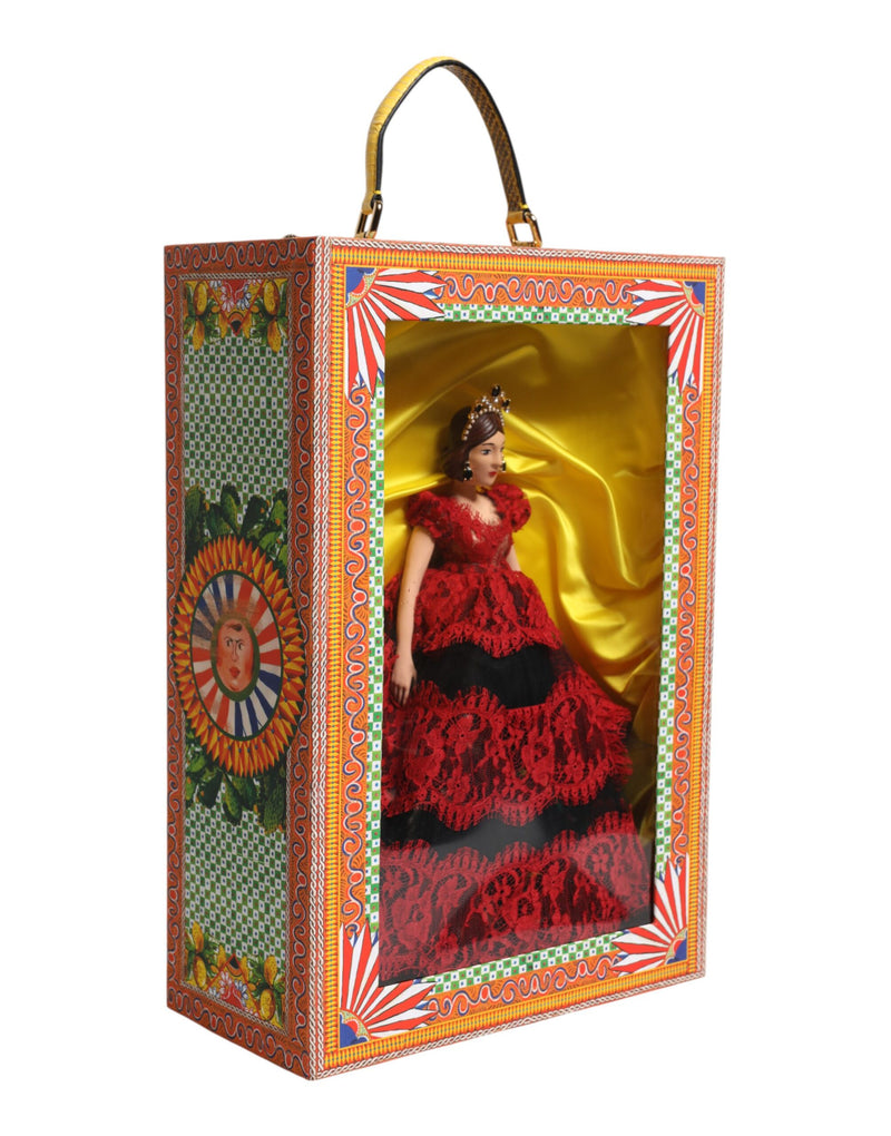 Dolce & Gabbana Red Dress Ceramic Porcelain Fashion Box