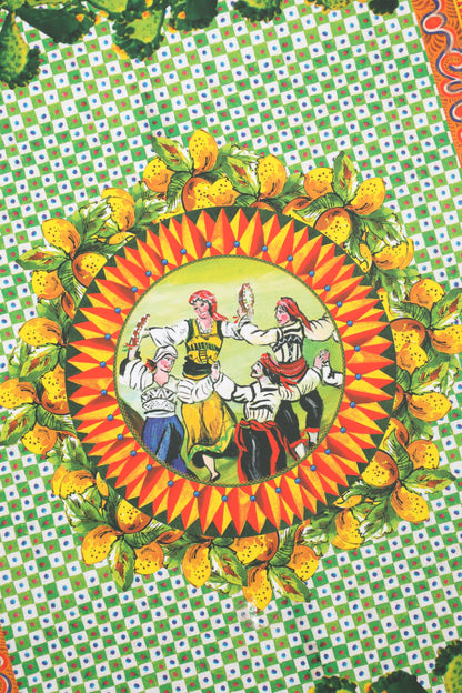 Dolce & Gabbana Zwarte Jurk Keramiek Porselein Mode Leer Sicilië Poppen