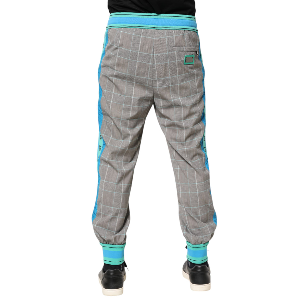 Pantalon de jogging en coton multicolore pour homme Dolce &amp; Gabbana