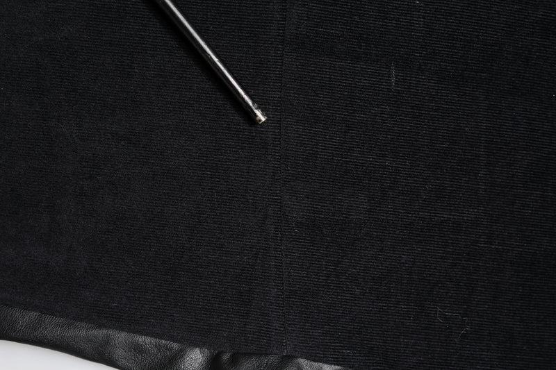 Pantalon de jogging cargo en coton noir Dolce &amp; Gabbana