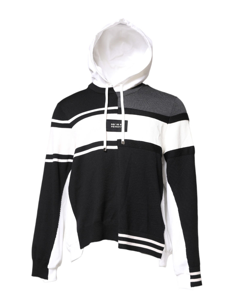 Pull à capuche à logo multicolore de Dolce &amp; Gabbana