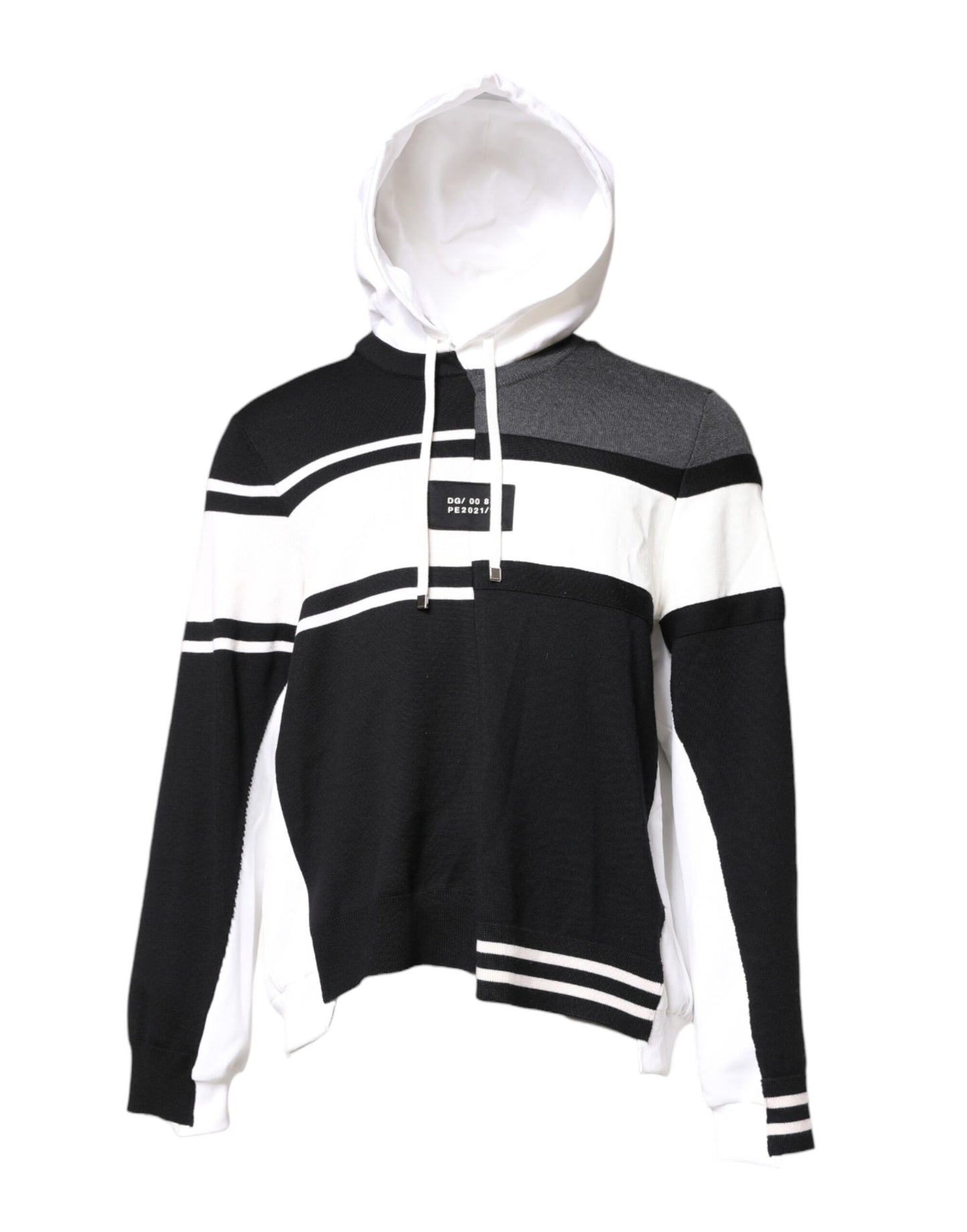 Dolce &amp; Gabbana multicolore logo-trui met capuchon