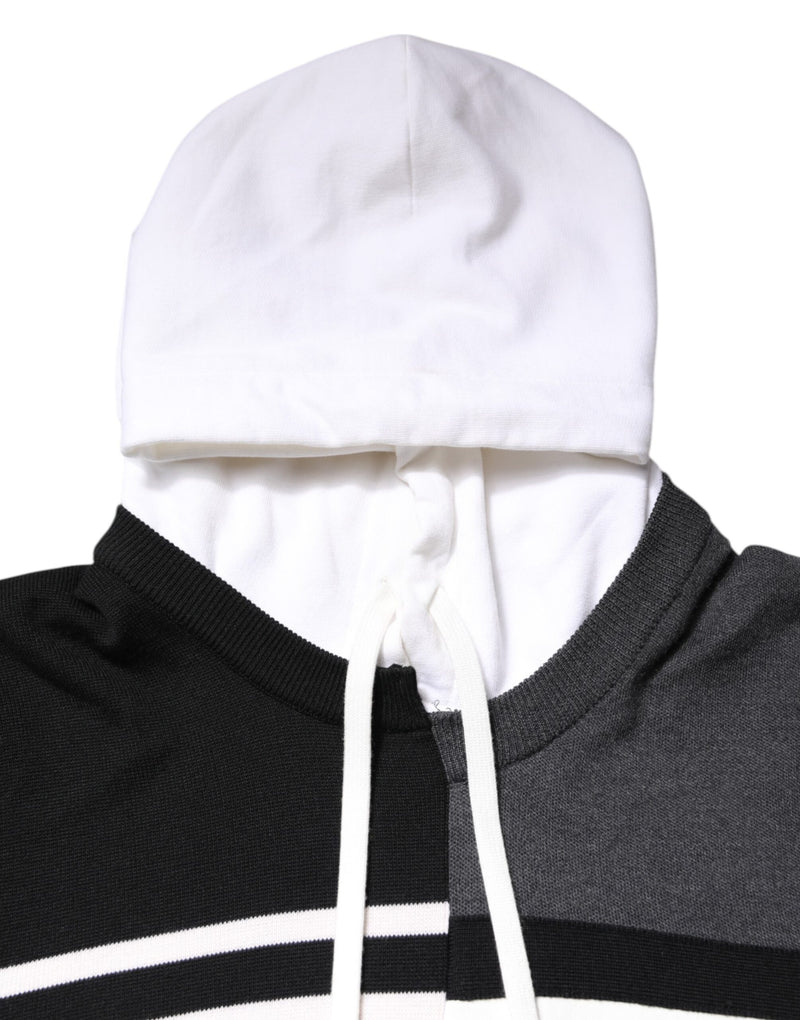 Pull à capuche à logo multicolore de Dolce &amp; Gabbana
