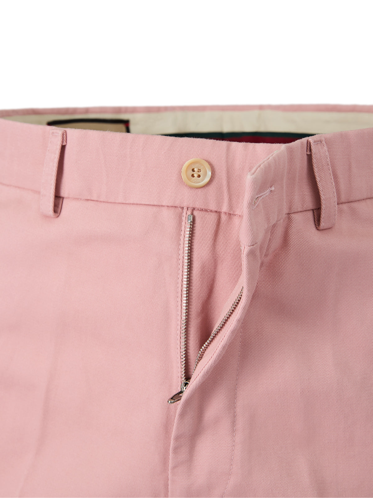 Gucci Light Pink Cotton Casual Pants for Men - Effortless Style