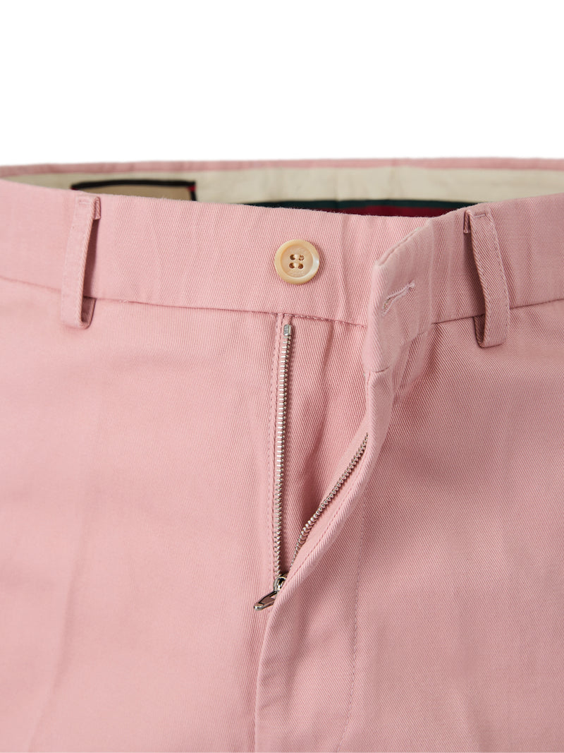 Gucci Light Pink Cotton Casual Pants for Men - Effortless Style