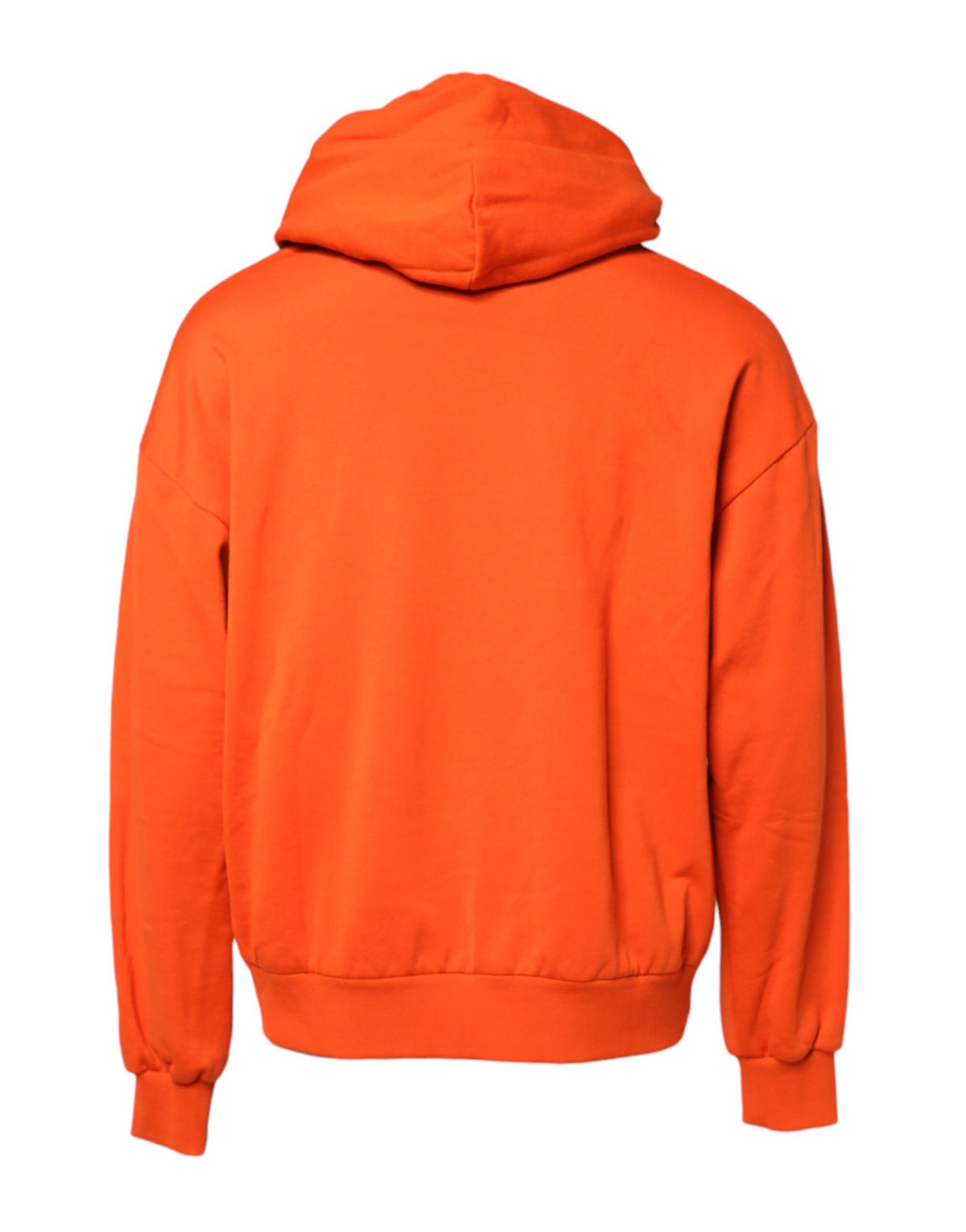 Sweat à capuche en coton orange pour homme de Dolce &amp; Gabbana