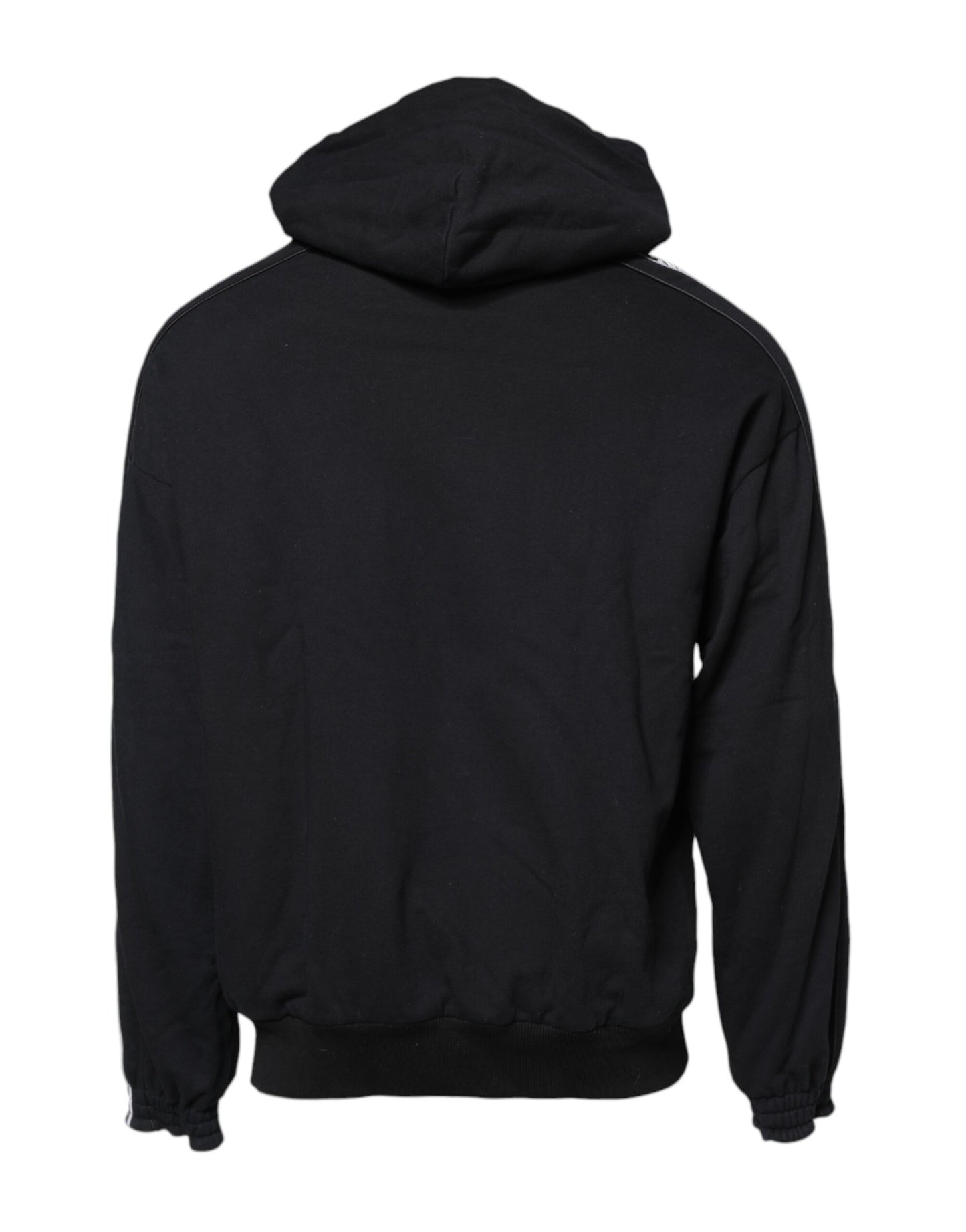 Dolce &amp; Gabbana zwarte katoenen hoodie met logo