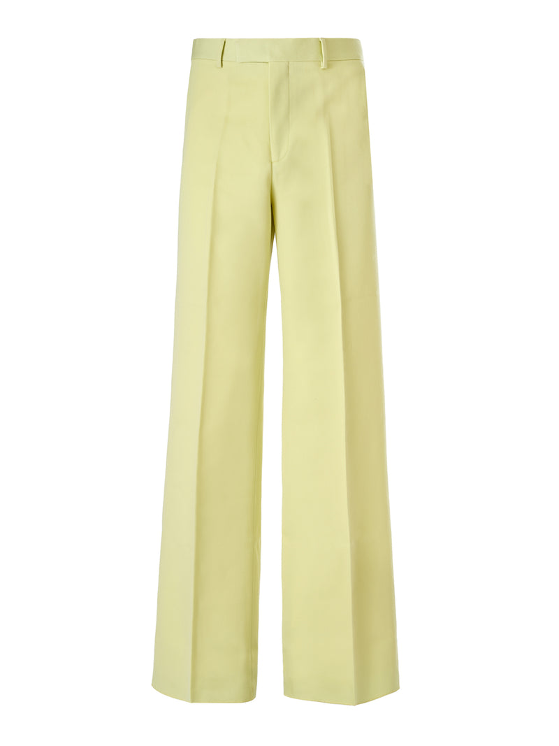 Gucci Lime Yellow Casual Pants for Men - Stylish & Comfortable
