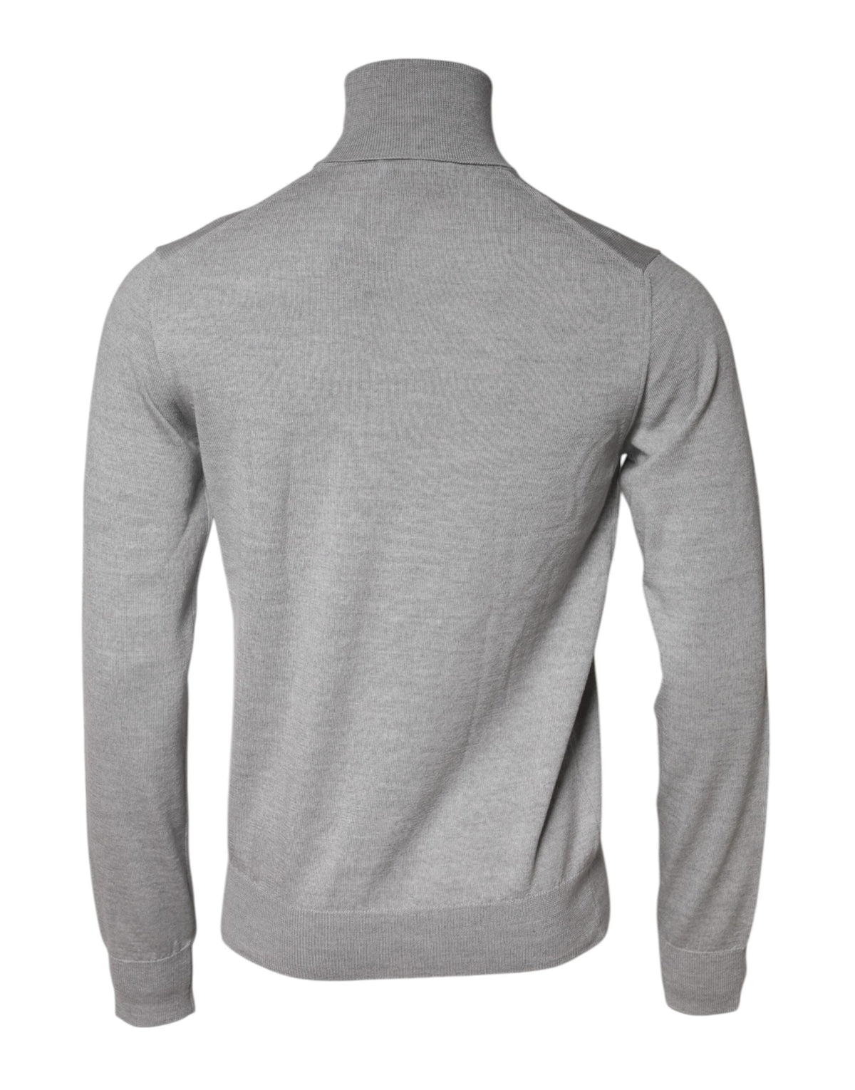 Pull en laine grise à porter par-dessus la tête pour homme, Dolce &amp; Gabbana