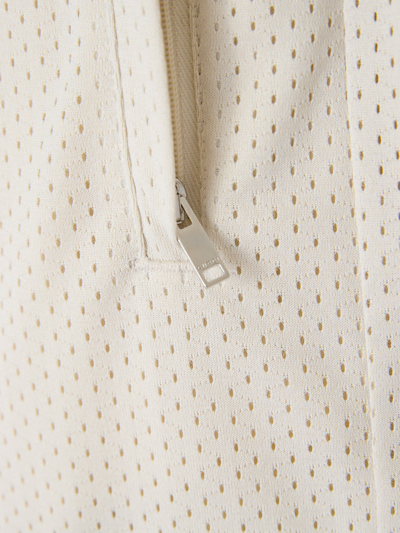 Gucci Cream Polyester Logo Shorts for Men - Luxury Comfort