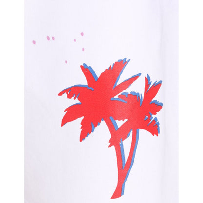 Comme Des Fuckdown White Cotton Short