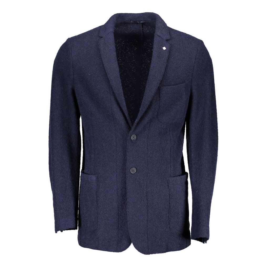 Veste en laine bleu pour homme de Gant