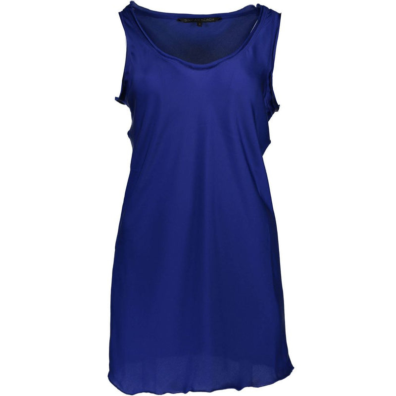 Silvian Heach T-Shirt Femme Bleu en Polyester - Élégance et Confort