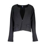 Gant Black Wool Women Cardigan - Timeless Elegance