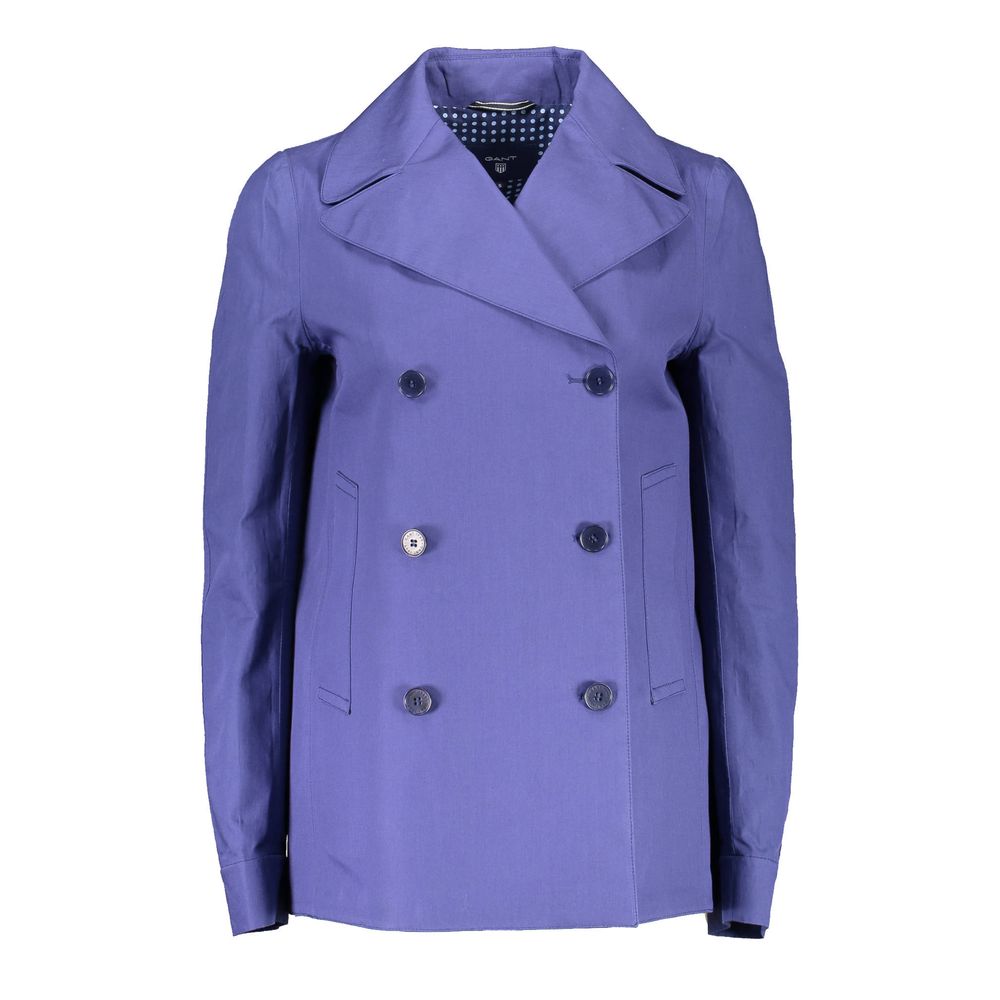 Gant Blue Cotton Women’s Sports Jacket
