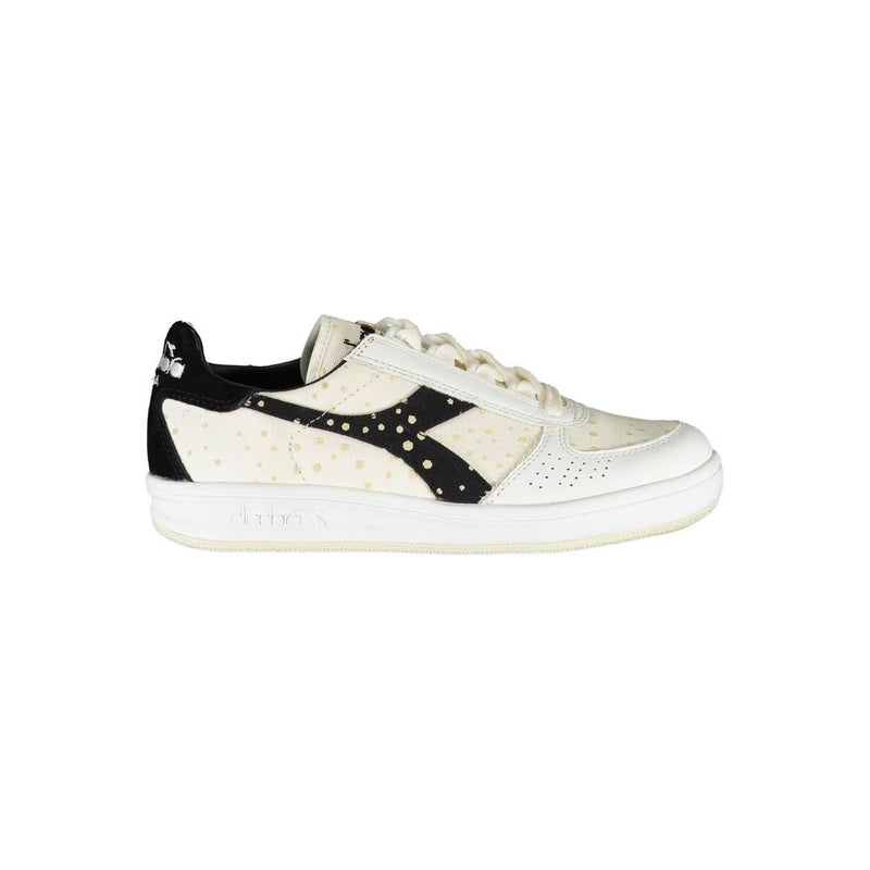 Diadora White Leather Women Sneaker - Stylish and Comfortable Footwear