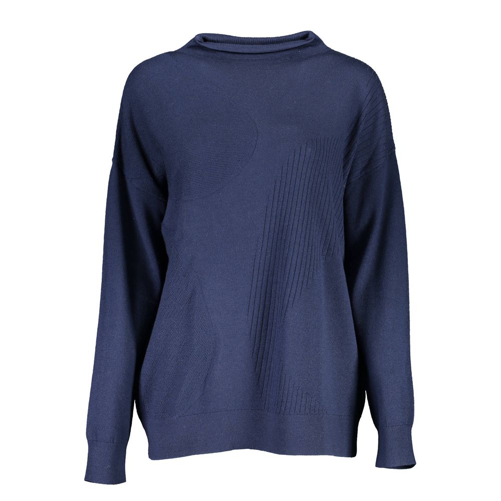 Gant Blue Wool Sweater for Women - Cozy and Stylish