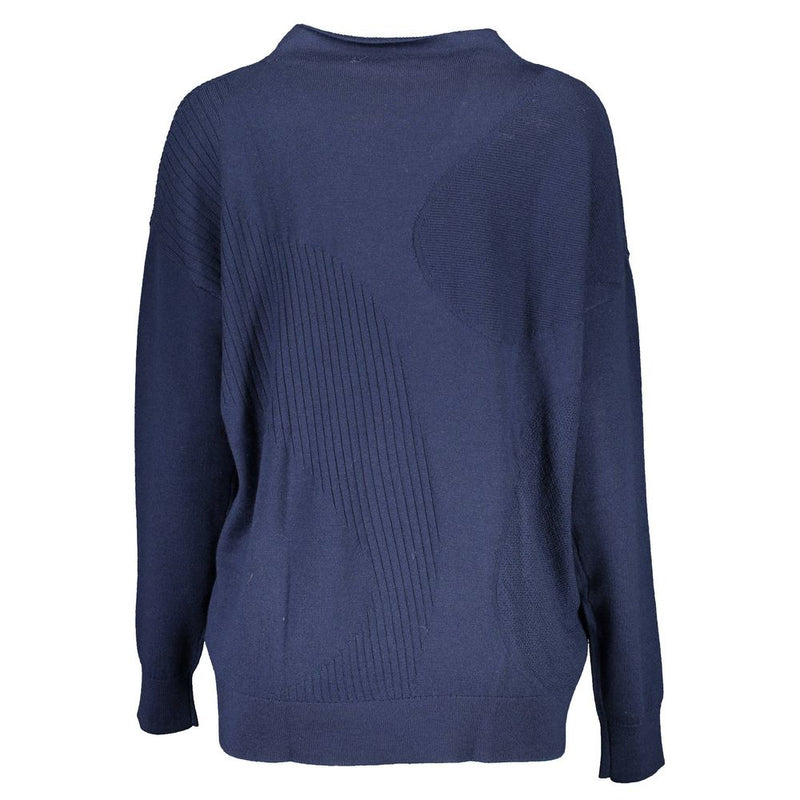 Gant Blue Wool Sweater for Women - Cozy and Stylish