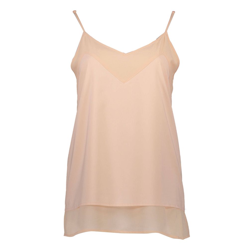 Silvian Heach Tank Top Femme Rose en Polyester