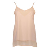 Silvian Heach Tank Top Femme Rose en Polyester
