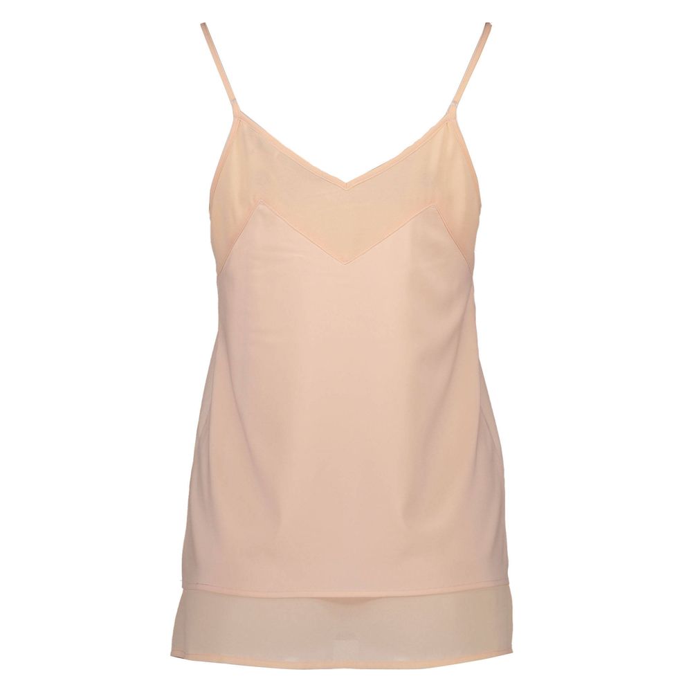 Silvian Heach Tank Top Femme Rose en Polyester