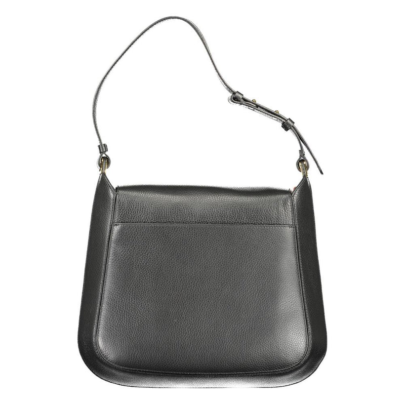 Coccinelle Black Leather Handbag for Women - Chic Sophistication