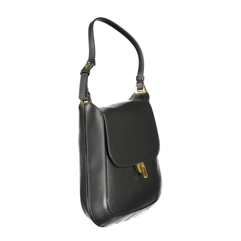 Coccinelle Black Leather Handbag for Women - Chic Sophistication