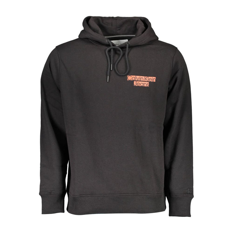 Pull en coton noir pour homme Calvin Klein