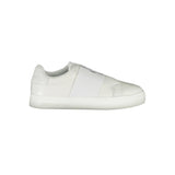 Calvin Klein White Leather Women Sneaker - Stylish & Comfortable