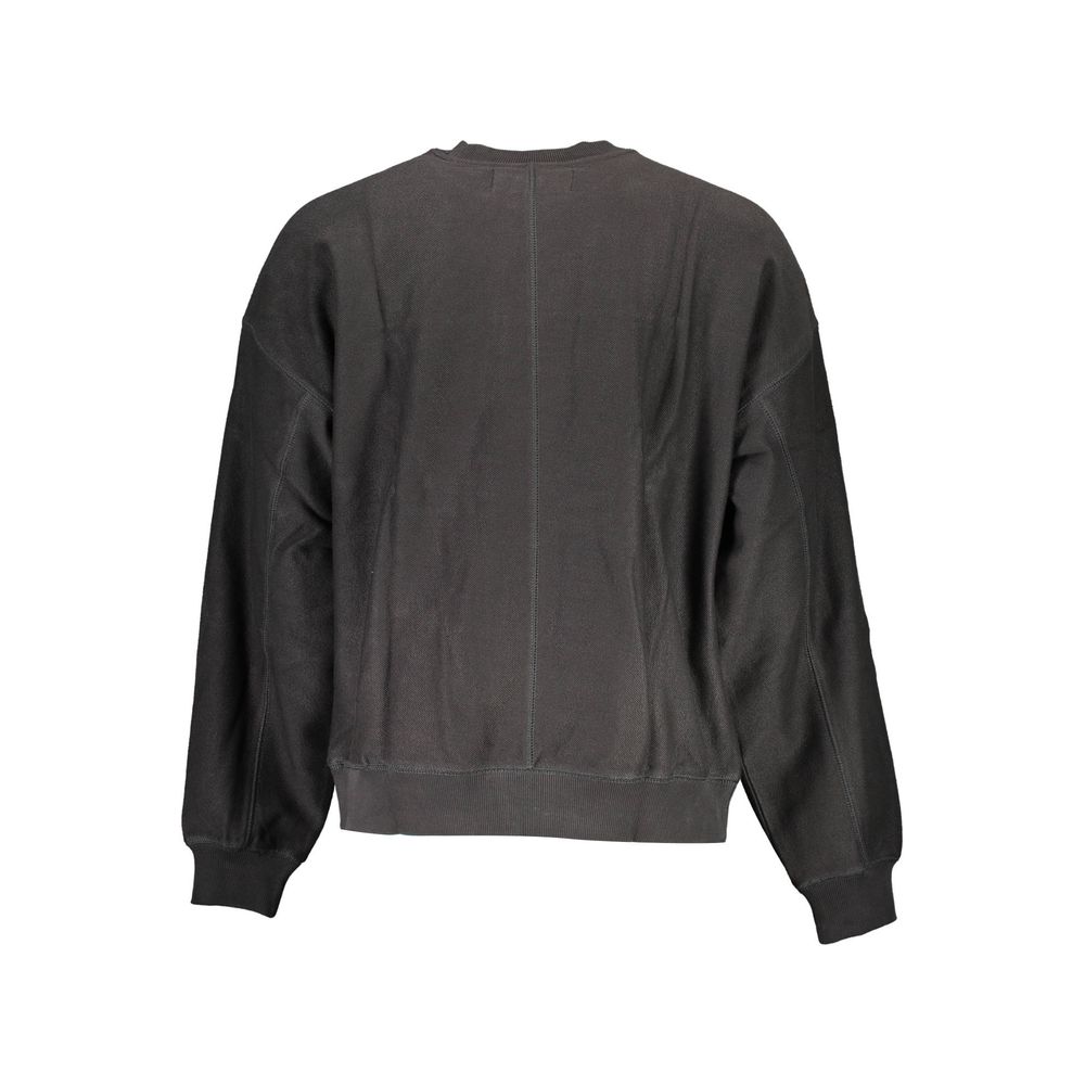 Pull en coton noir pour homme Calvin Klein