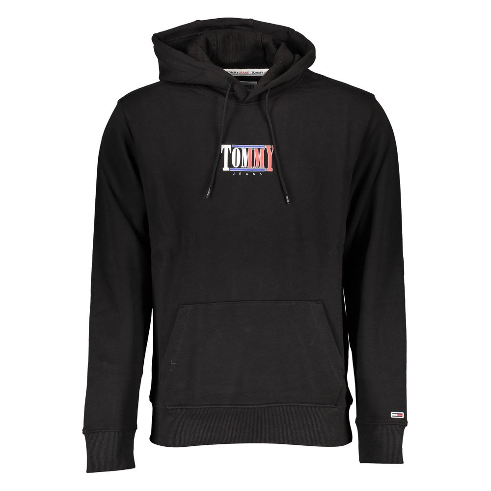 Pull en coton noir pour homme Tommy Hilfiger