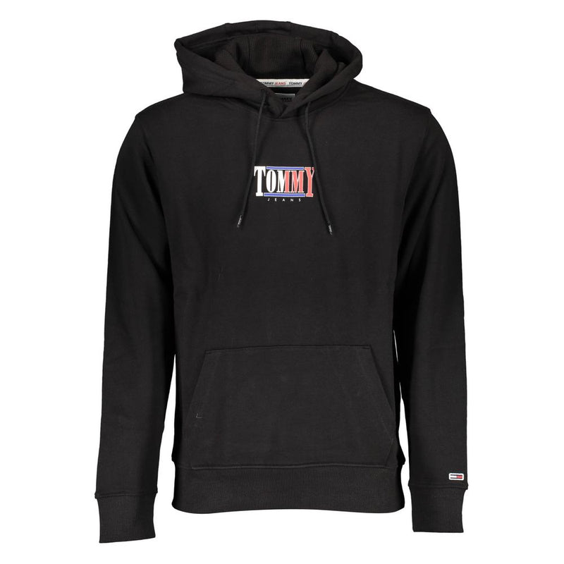 Pull en coton noir pour homme Tommy Hilfiger