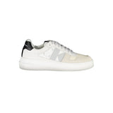 Calvin Klein White Polyester Sneaker - All-Day Comfort and Style
