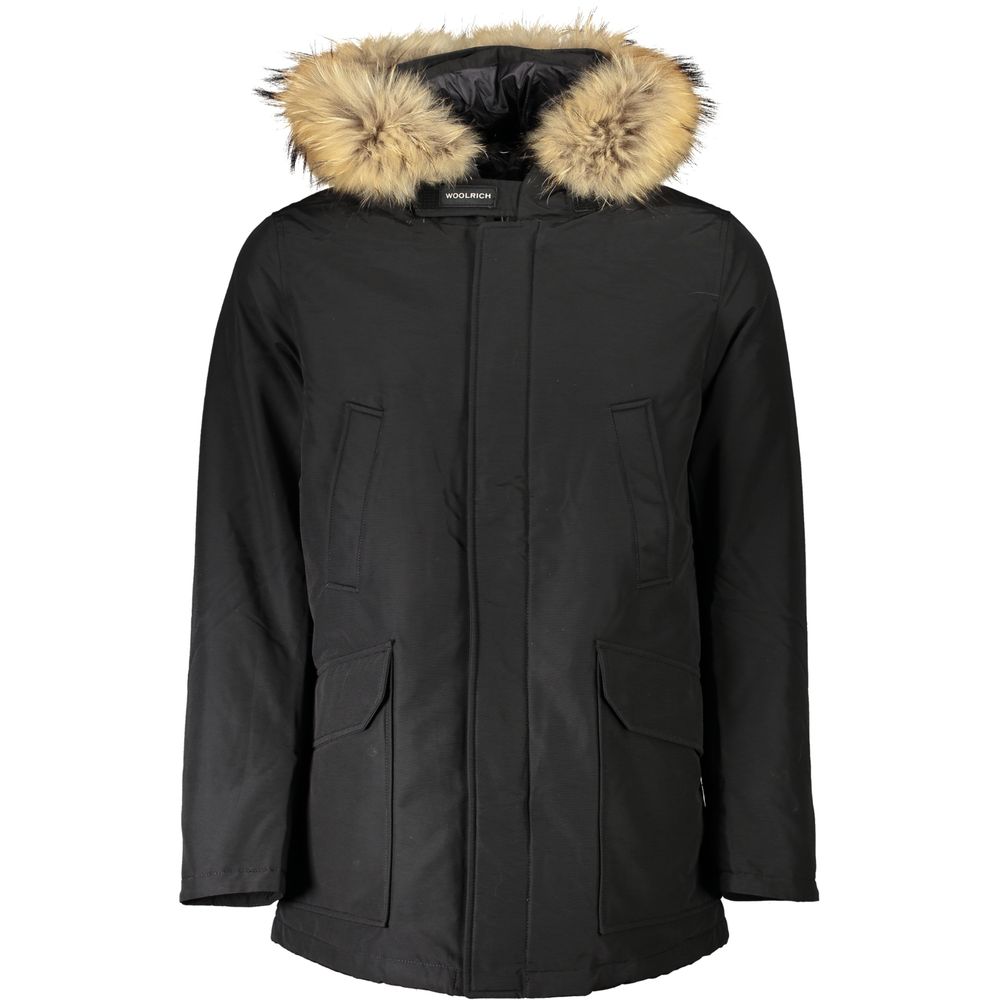 Veste en coton noir pour homme de Woolrich