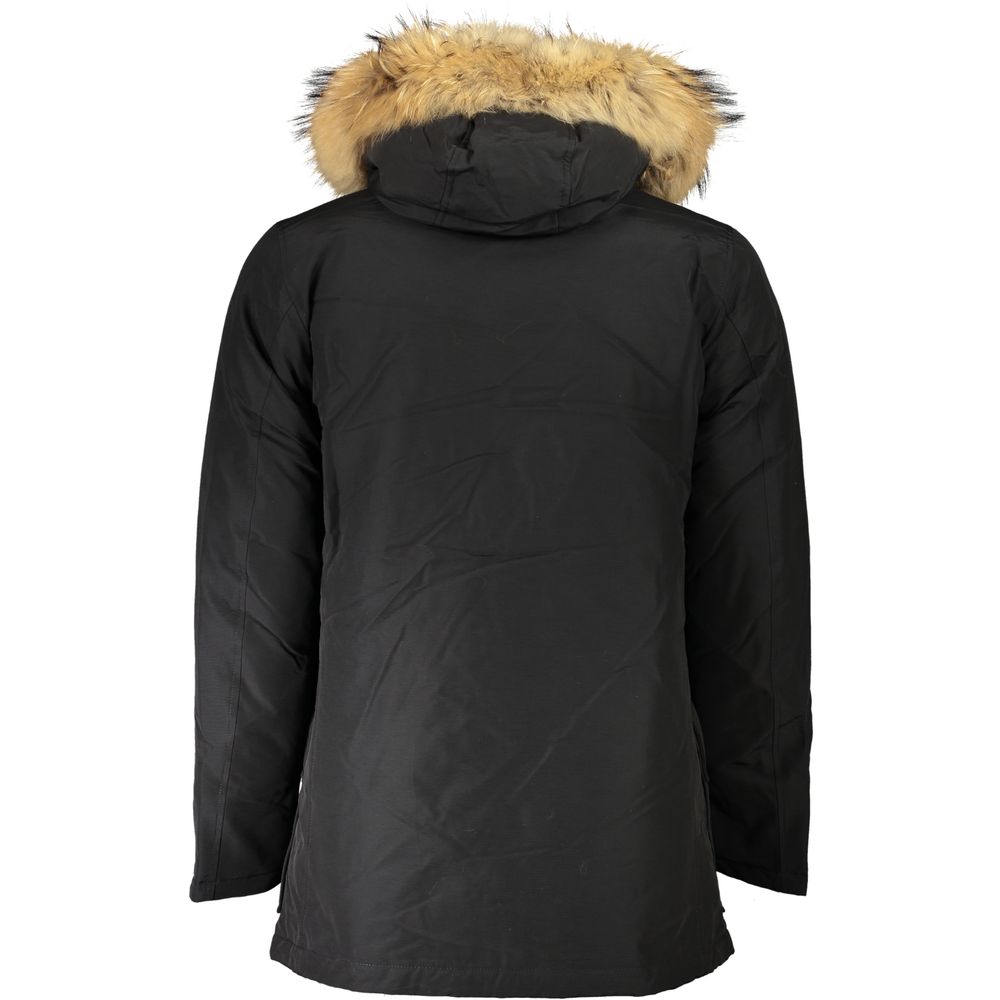 Veste en coton noir pour homme de Woolrich
