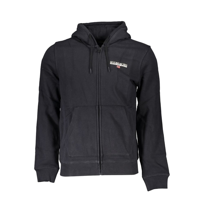 Pull en coton noir pour homme Napapijri