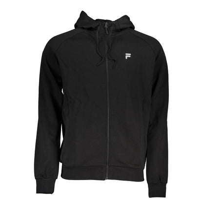 Pull en coton noir pour homme Fila